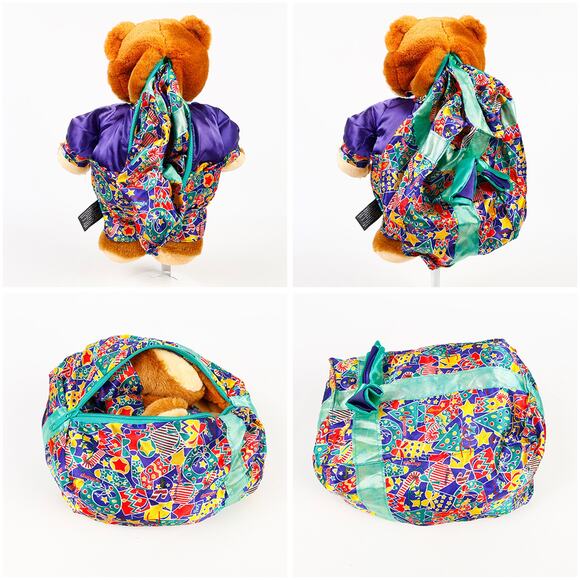 Pair of Vintage Shoney's Restaurant Collectible Stuffed Plush Teddy Bears - Picture 3 of 9